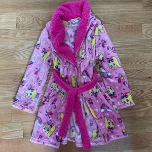 Girls size 8 JoJo Siwa fleece robe